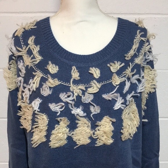 Indigo Thread Co Sweater - NWOT XL - Picture 2 of 5